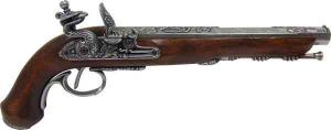 Soubojova-pistole-s-kreszamkem-Francie-1810